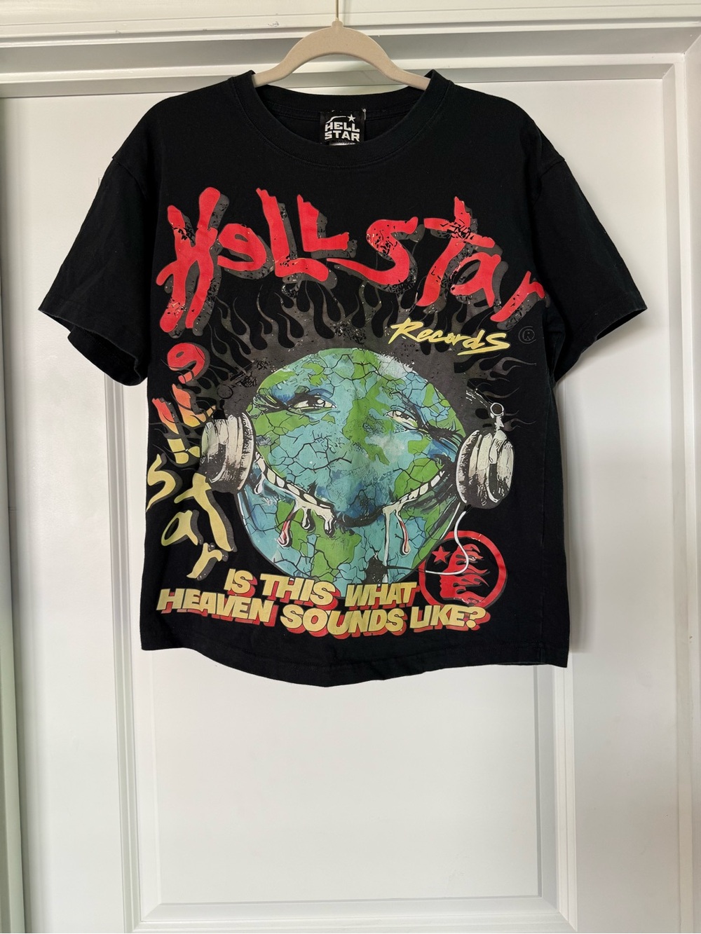 Hell Star Records Tee Size Medium